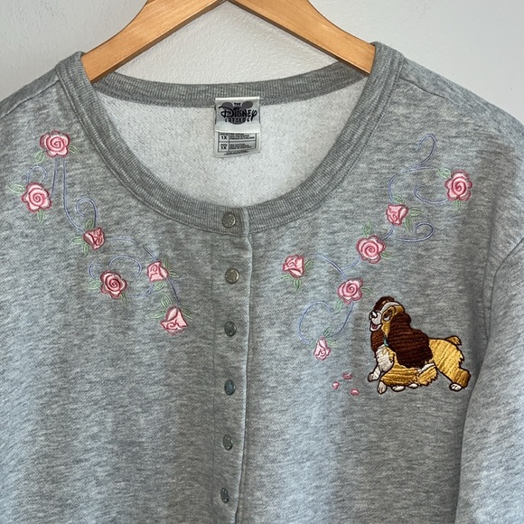 The Disney Catalog Lady & The Tramp Vintage Sweater - Picture 2 of 8